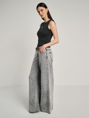 Γυναικείο Jean Παντελόνι Wide Leg Fit Lovely 5 919.072.GR.055 Black