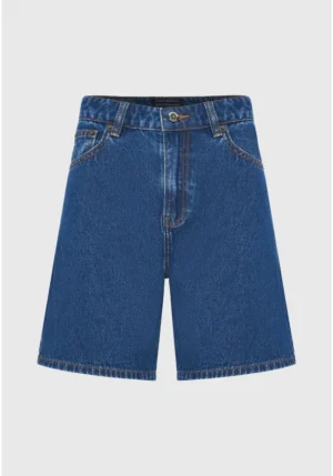 Γυναικείο jean σόρτς FBL013 161 03 M.D Blue