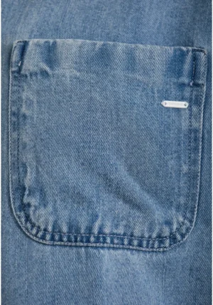 Γυναικείο lyocell πουκάμισο FBL013 120 05 L.T Blue Denim (3)