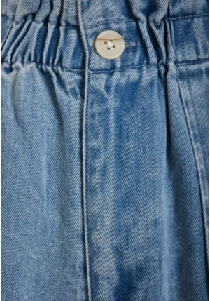 Γυναικείο lyocell σόρτς FBL013 120 03 L.T Blue Denim (2)