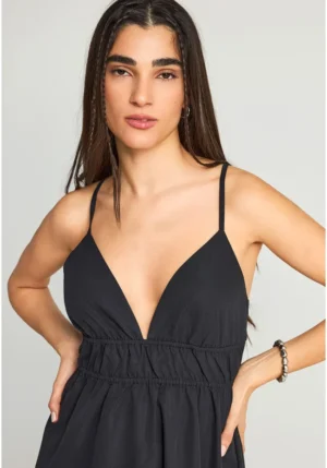 Γυναικείο μάξι φόρεμα FBL013 129 13 Black (2)