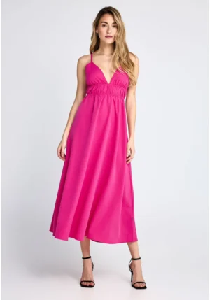 Γυναικείο μάξι φόρεμα FBL013 129 13 Fuchsia