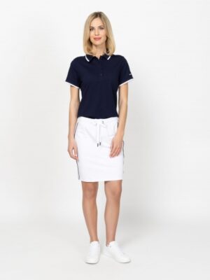 Γυναικείο πόλο t shirt Delin21 016 Navy