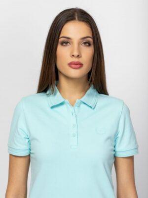 Γυναικείο πόλο t shirt Diallas21017 Mint (3)