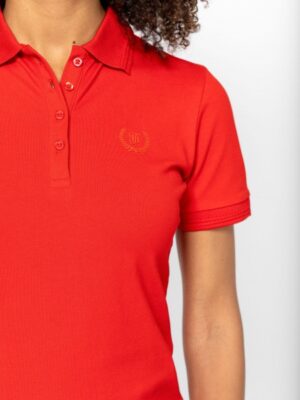 Γυναικείο πόλο t shirt Diallas21017 Red (2)