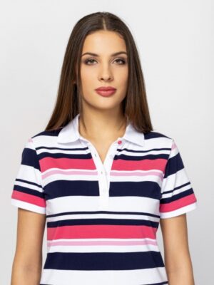 Γυναικείο πόλο t shirt Dittis21021 Fuchsia (2)