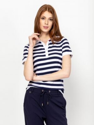 Γυναικείο πόλο t shirt Dittis21021 Navy