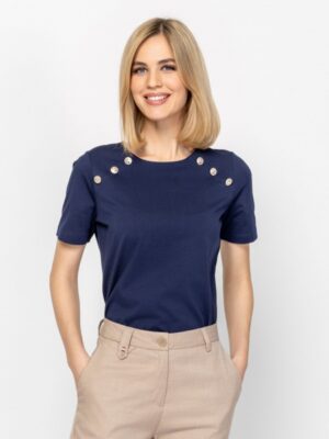 Γυναικείο t shirt Martella17084 Navy