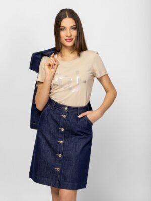 Γυναικείο t shirt Mogty17013 Sand