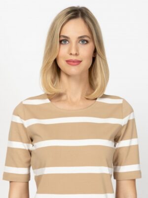 Γυναικείο t shirt Morzas17090 Sand (2)