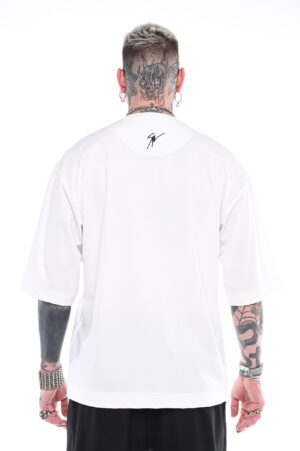 loose fit t shirt 350002 White (4)