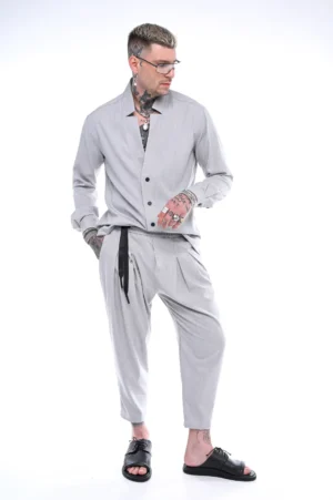παντελόνι cool fit Halo 38003 Grey (3)