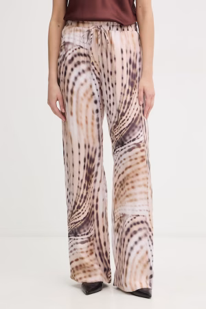 Παντελόνι φόρμας flare leg Dalia 17810 Beige (4)