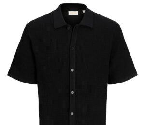 πλεκτό πουκάμισο 12293584 Black,
