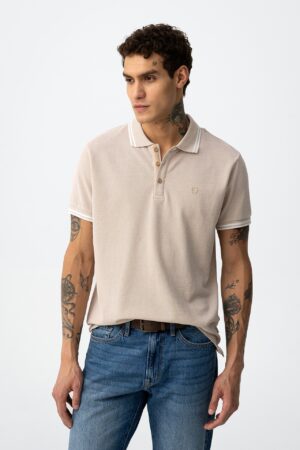 t shirt polo 10064381117 Beige