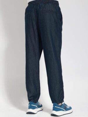 Ανδρικό jean παντελόνι με λάστιχο Silvio 4396 Blue Denim (2)