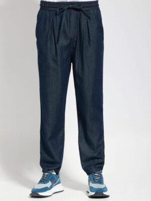 Ανδρικό jean παντελόνι με λάστιχο Silvio 4396 Blue Denim (3)