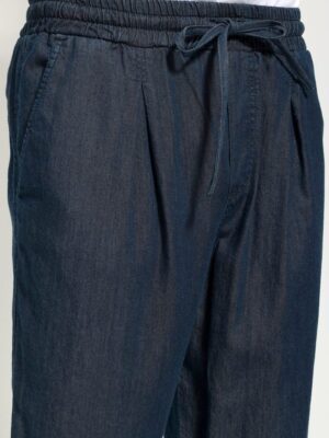 Ανδρικό jean παντελόνι με λάστιχο Silvio 4396 Blue Denim (4)