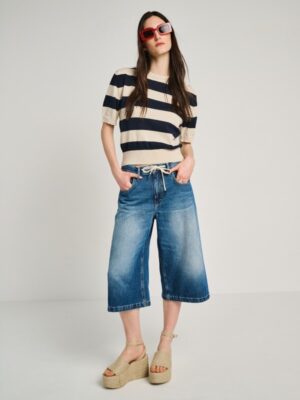 Γυναικεία Jean βερμούδα Regular Fit Emma 5 918.075.B2.055 Blue Denim (2)