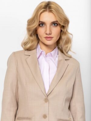 Γυναικείο σακάκι Natis88002 Beige (2)