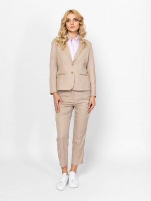 Γυναικείο σακάκι Natis88002 Beige (4)