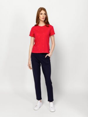Γυναικείο t shirt με τύπωμα MeggieT17082 Red (3)