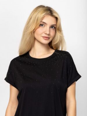 Γυναικείο t shirt MeaT17087 Black(8)