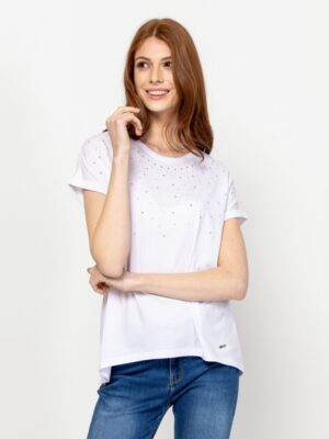 Γυναικείο t shirt MeaT17087 White