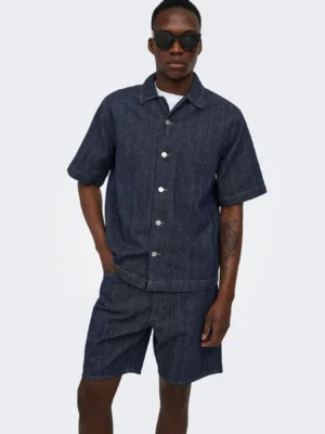 jean βερμούδα 22037355 Navy (3)