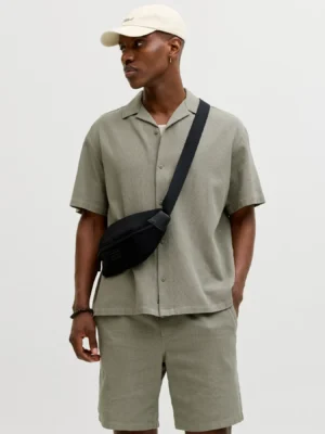 κοντομάνικο πουκάμισο 12295551 Vetiver (2)