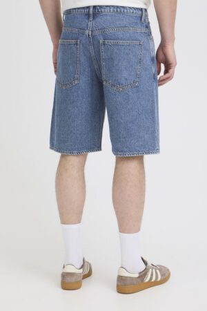 Loose fit jean βερμούδα 20720756200291 Blue Denim (3)