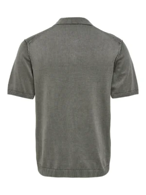 πλεκτό polo 22038552 Castor Gray (2)
