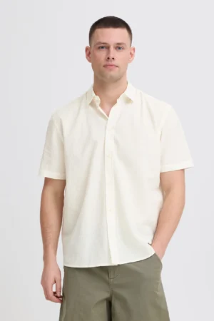 πουκάμισο με κοντά μανίκια 20720681110104 Beige
