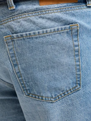 Relaxed fit jean βερμούδα 12291930 Blue Denim (3)