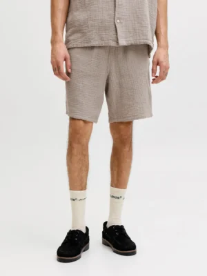 σόρτς jogger 12274758 Vintage Khaki (3)