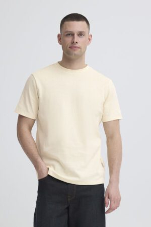 t shirt με ανάγλυφη πλέξη 20720889131008 Sand