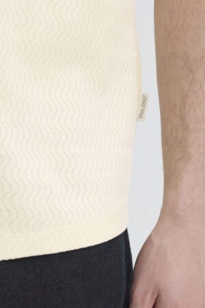 t shirt με ανάγλυφη πλέξη 20720889131008 Sand (4)