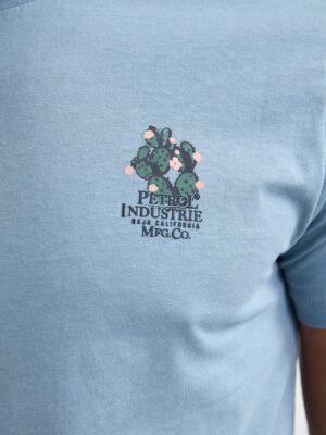 t shirt με λαιμόκοψη Tsr622 Light Blue