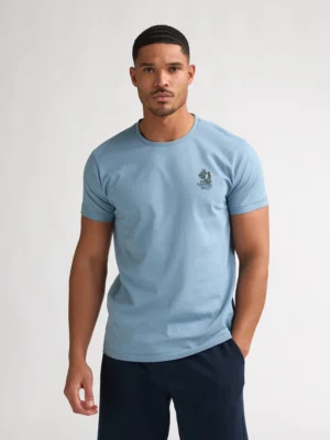 t shirt με λαιμόκοψη Tsr622 Light Blue