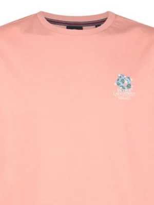 t shirt με λαιμόκοψη Tsr6223174 Light Coral (3)
