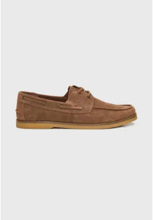 Ανδρικά suede boat shoes FBM013 045 08 Coconut Shell
