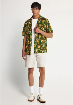Ανδρική chino βερμούδα FBM013 006 03 Cloud Cream (2)
