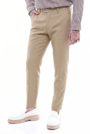 cool fit παντελόνι chinos Soft 600341 Camel (3)