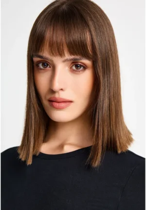 Γυναικεία slim μπλούζα με κοντό μανίκι FBL013 115 04 Black (3)