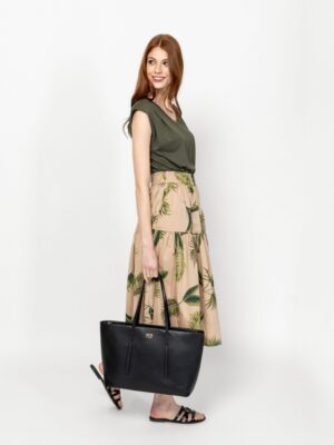 Γυναικείο αμάνικο τοπ BianaT19013 Olive (3)
