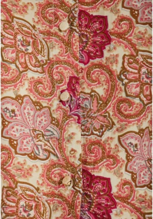 Γυναικείο Floral αμάνικο πουκάμισο FBL013 103 05 Pink Lemonade (2)