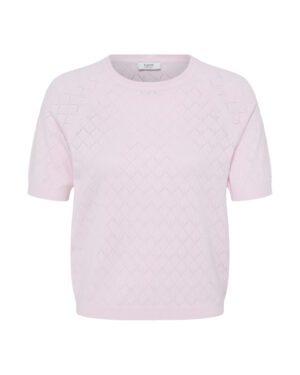 Γυναικείο πλεκτό t shirt 20818940 132804 Pink