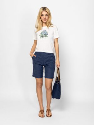 Γυναικείο σόρτς WonaT46009 Navy (4)