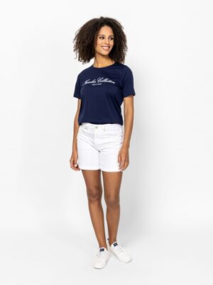 Γυναικείο t shirt με τύπωμα MerulisT17088 Navy (2)