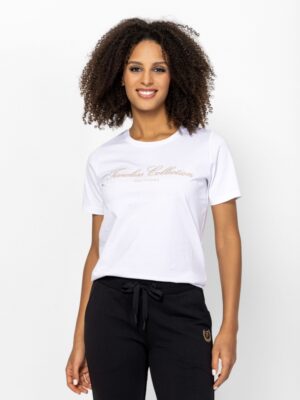 Γυναικείο t shirt με τύπωμα MerulisT17088 White